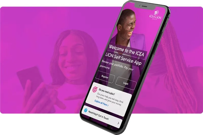 ICEA LION Self Service App Kenya